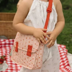 Sale Olli Ella Carrie Convertible Changing Set - Strawberry