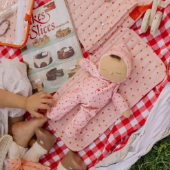 Sale Olli Ella Carrie Convertible Changing Set - Strawberry