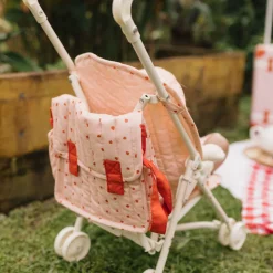 Sale Olli Ella Carrie Convertible Changing Set - Strawberry