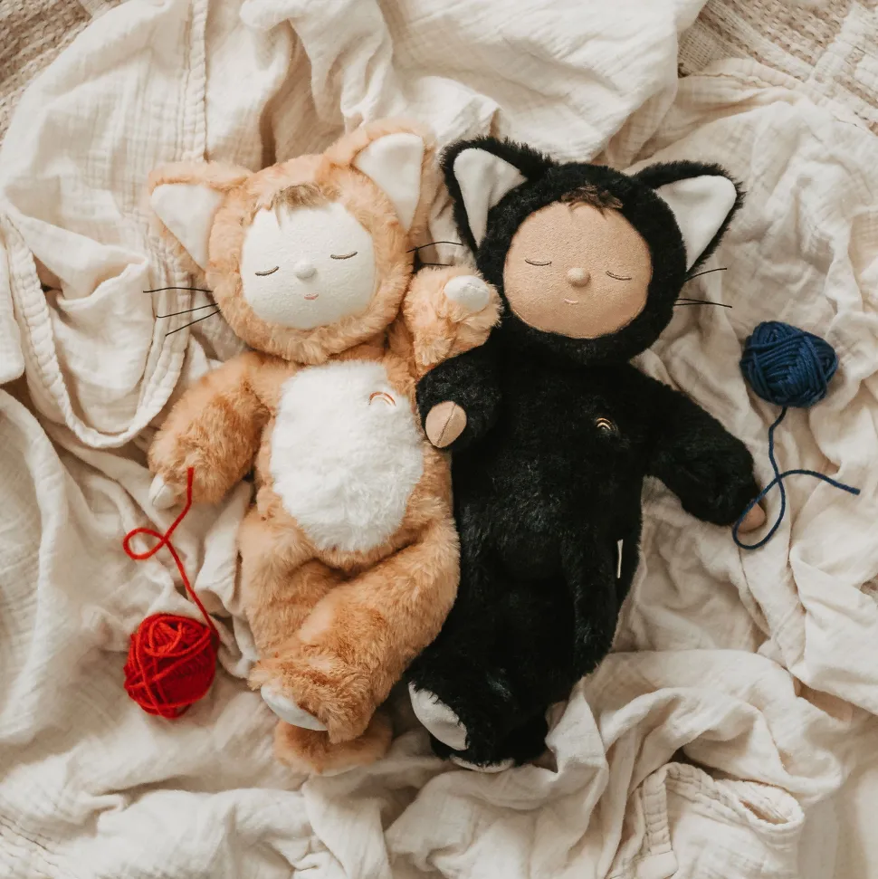Outlet Olli Ella Cozy Dinkums - Black Cat - Nox