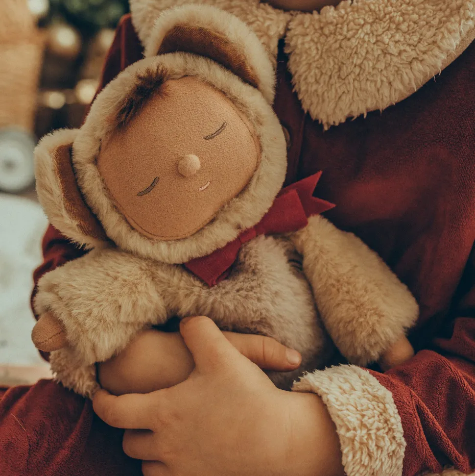 Cheap Olli Ella Cozy Dinkums - Teddy - Crumble