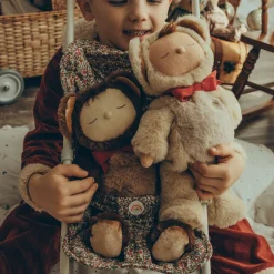 Cheap Olli Ella Cozy Dinkums - Teddy - Crumble