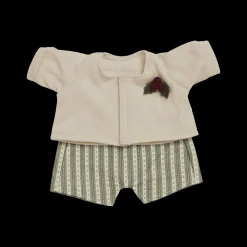 Shop Olli Ella Dinkum Dolls Cardigan & Romper Set - Holiday