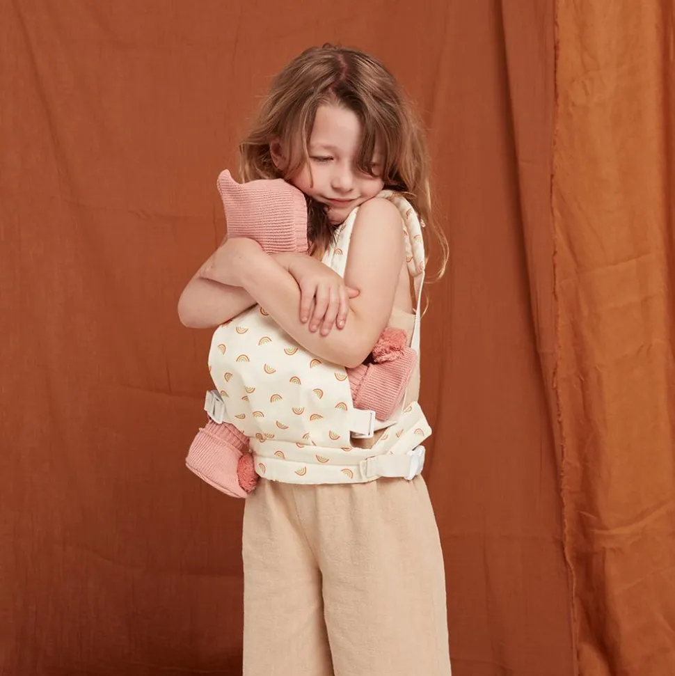 Clearance Olli Ella Dinkum Dolls Carrier - Rainbow