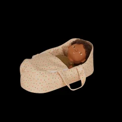 Online Olli Ella Dinkum Dolls Carry Cot - Gumdrop
