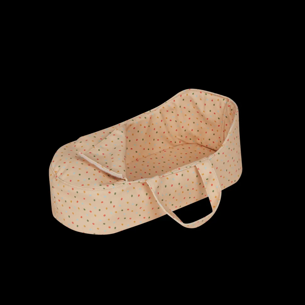 Online Olli Ella Dinkum Dolls Carry Cot - Gumdrop