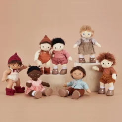 Shop Olli Ella Dinkum Dolls Knit Set - Umber