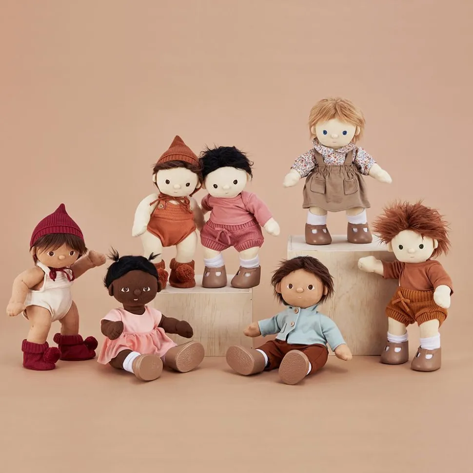 Shop Olli Ella Dinkum Dolls Knit Set - Umber