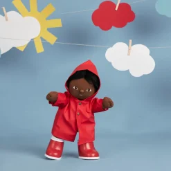 Fashion Olli Ella Dinkum Dolls Rainy Play Set - Red