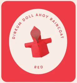 Fashion Olli Ella Dinkum Dolls Rainy Play Set - Red