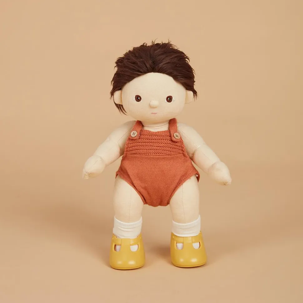 Fashion Olli Ella Dinkum Dolls Shoes - Corn Yellow