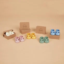 Fashion Olli Ella Dinkum Dolls Shoes - Corn Yellow