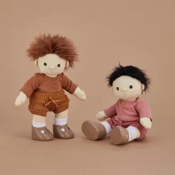 Flash Sale Olli Ella Dinkum Dolls Snuggly Set - Berry