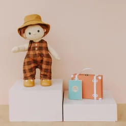 Fashion Olli Ella Dinkum Dolls Travel Togs - Apricot