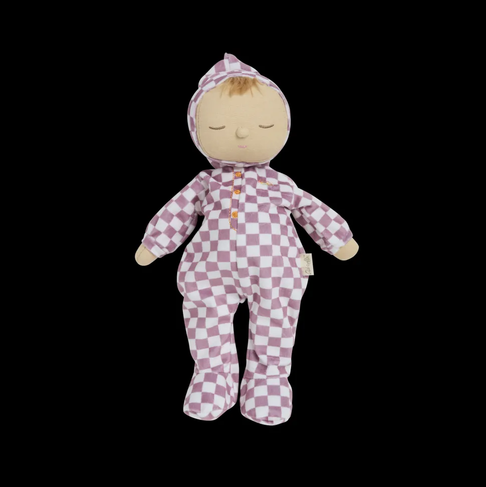 Discount Olli Ella Dozy Dinkums - Plum Check