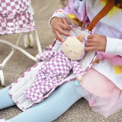 Discount Olli Ella Dozy Dinkums - Plum Check
