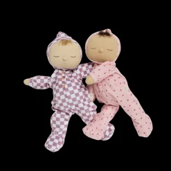Discount Olli Ella Dozy Dinkums - Plum Check
