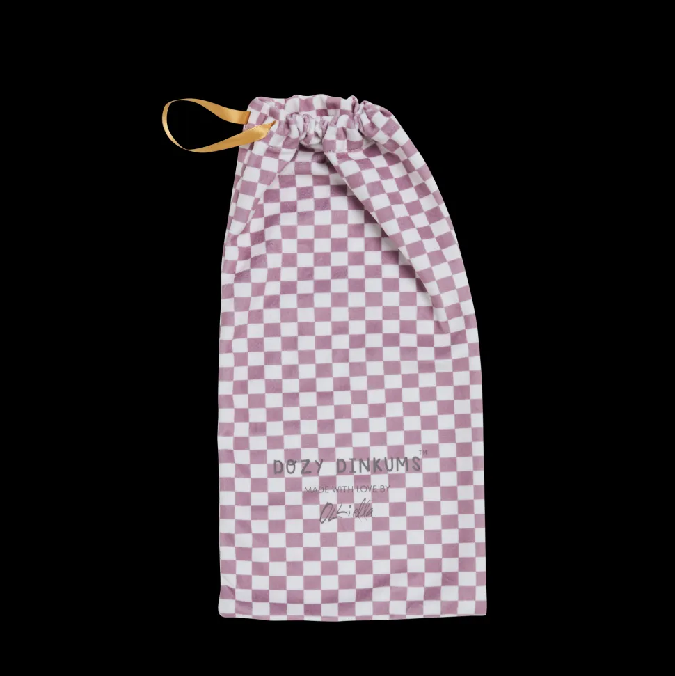 Discount Olli Ella Dozy Dinkums - Plum Check