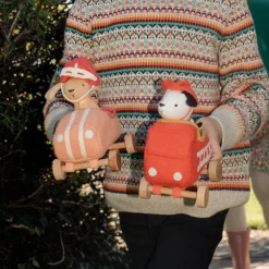 Online Olli Ella Holdie Dog-Go - Chief - Red