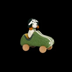 Best Olli Ella Holdie Dog-Go - Racer Boy - Green