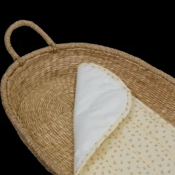 New Olli Ella Luxe Organic Cotton Liner - Leafed Mushroom