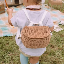Flash Sale Olli Ella Mini Chari Rattan Bag - Natural