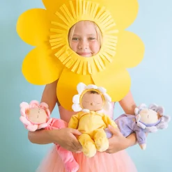 Shop Olli Ella Petal Dozy Dinkums - Pip - Buttercup