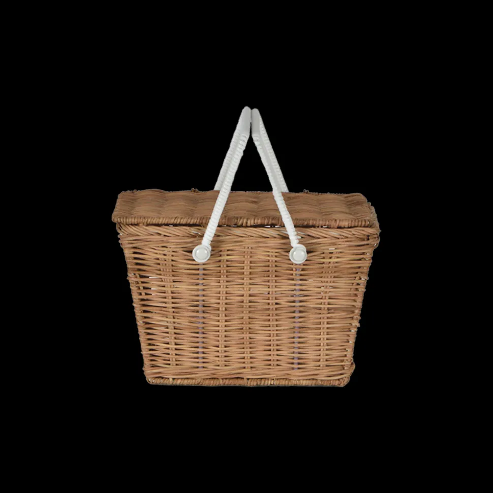 Clearance Olli Ella Piki Rattan Basket - Natural