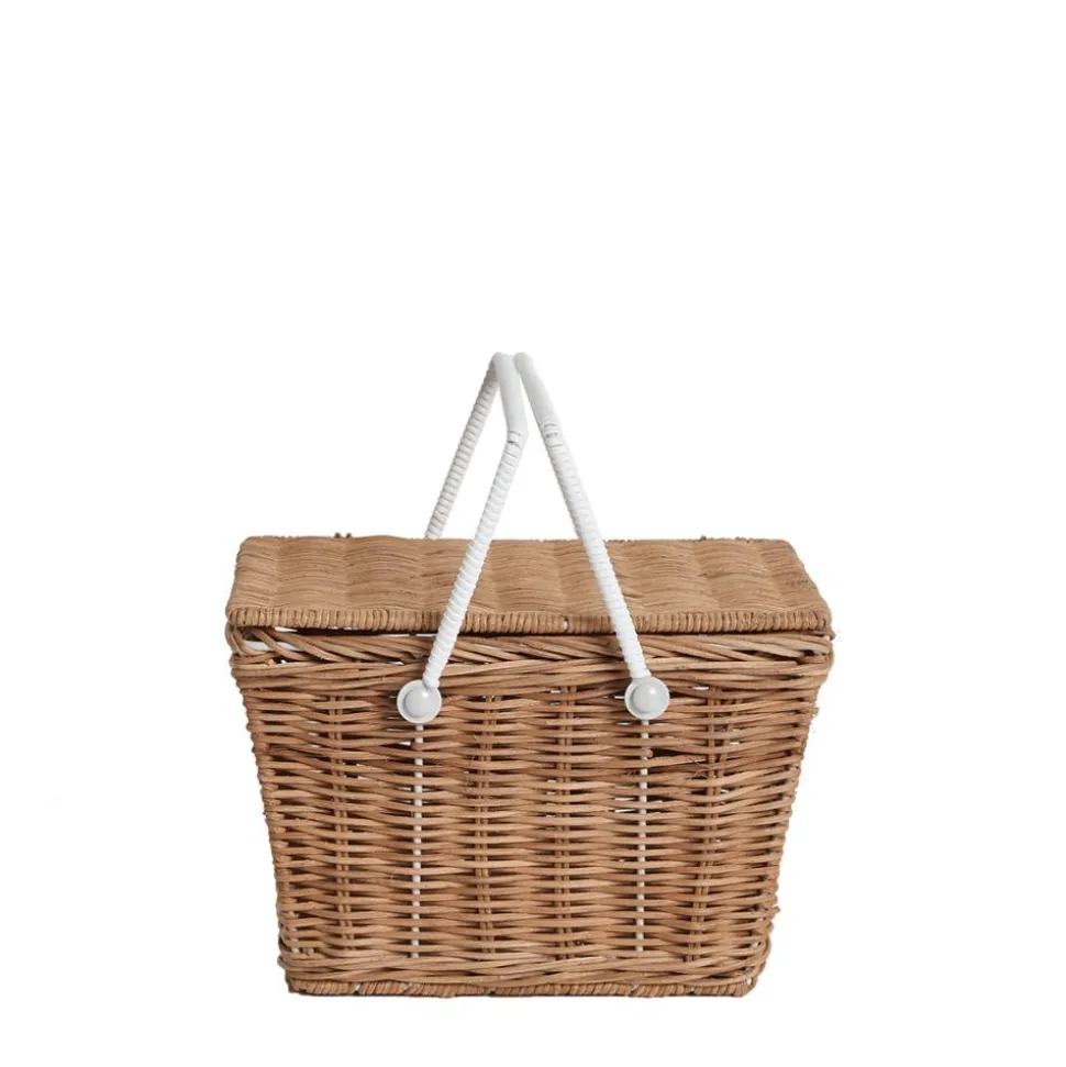 Clearance Olli Ella Piki Rattan Basket - Natural
