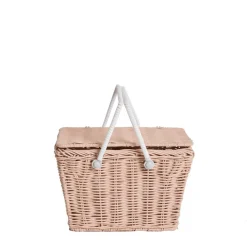 Cheap Olli Ella Piki Rattan Basket - Rose