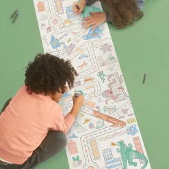 Fashion Olli Ella Playpa Paper - Monsters Take Over the City