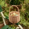Clearance Olli Ella Rattan Berry Basket - Rose