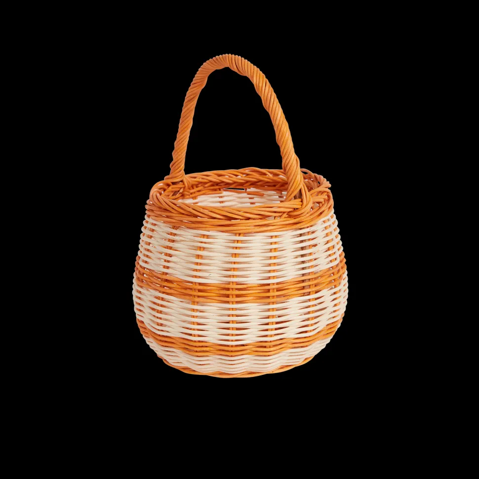 Cheap Olli Ella Rattan Berry Basket - Stripe