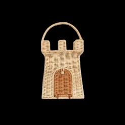 New Olli Ella Rattan Castle Bag