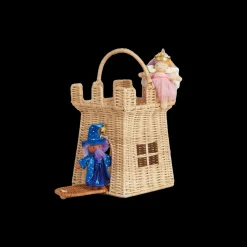 New Olli Ella Rattan Castle Bag