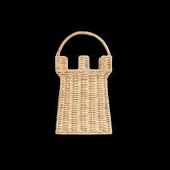 New Olli Ella Rattan Castle Bag