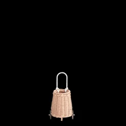 Store Olli Ella Rattan Doll Luggy - Rose