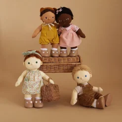 Clearance Olli Ella Rattan Doll Toaty Trunk