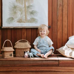 Shop Olli Ella Rattan Hutch BigBasket