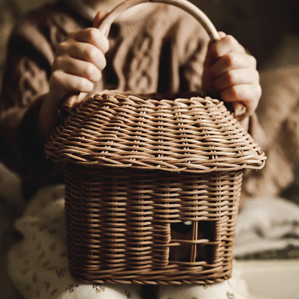 Store Olli Ella Rattan Hutch Small Basket