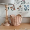 Hot Olli Ella Rattan Lily Basket Set - Seashell Pink