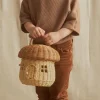 Cheap Olli Ella Rattan Mushroom Basket - Natural