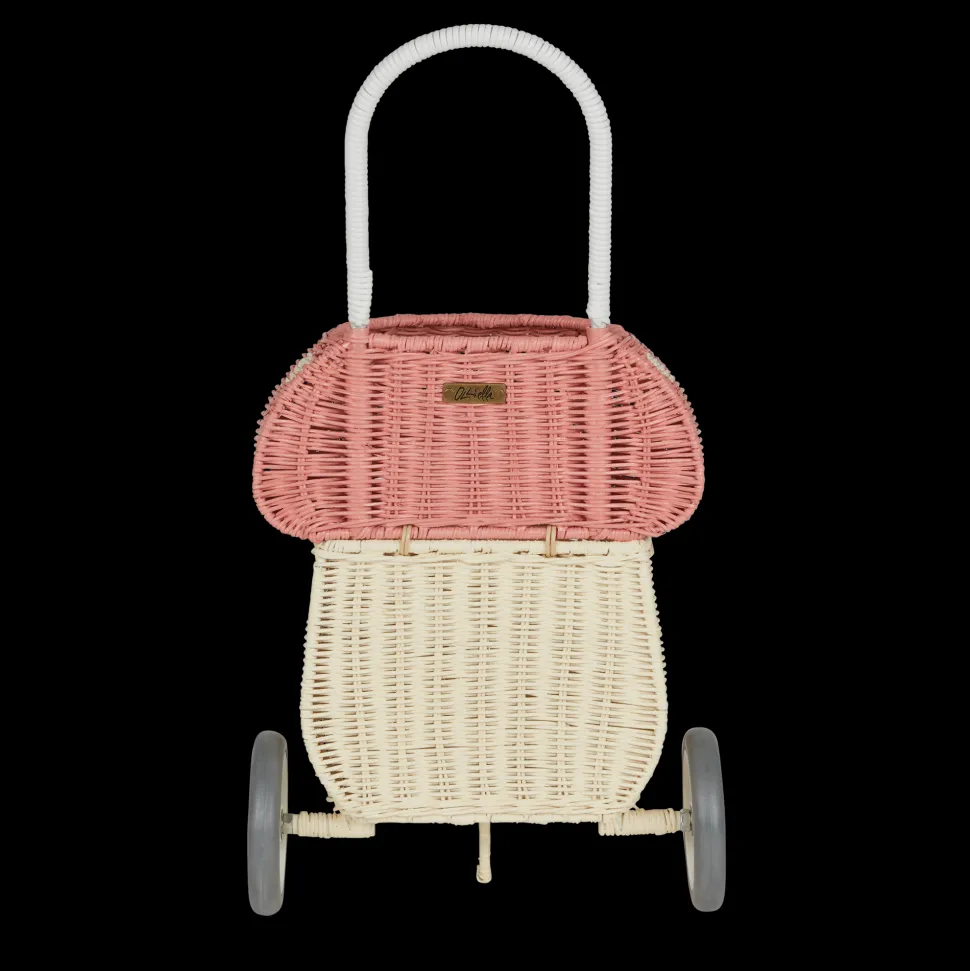 Discount Olli Ella Rattan Mushroom Luggy - Musk