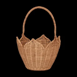 Flash Sale Olli Ella Rattan Poinsettia Carry Basket - Natural