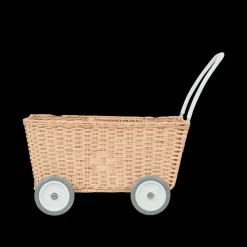 Fashion Olli Ella Rattan Strolley - Seashell Pink