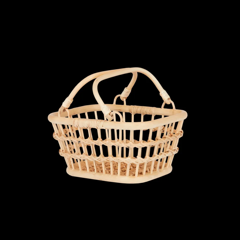 Fashion Olli Ella Rattan Tarry Basket - Wheat