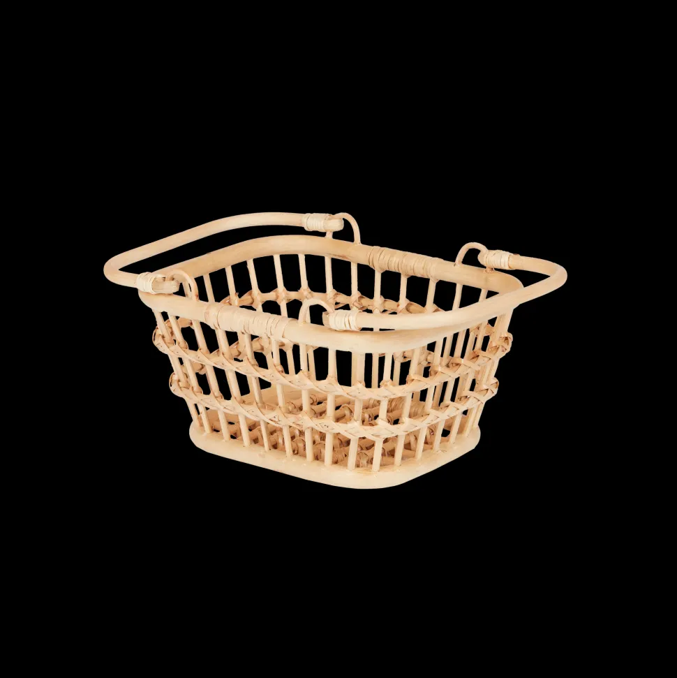 Fashion Olli Ella Rattan Tarry Basket - Wheat