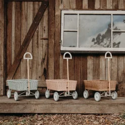 Clearance Olli Ella Rattan Wonder Wagon - Natural