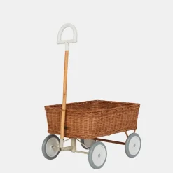 Clearance Olli Ella Rattan Wonder Wagon - Natural