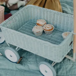 Best Sale Olli Ella Rattan Wonder Wagon - Vintage Blue